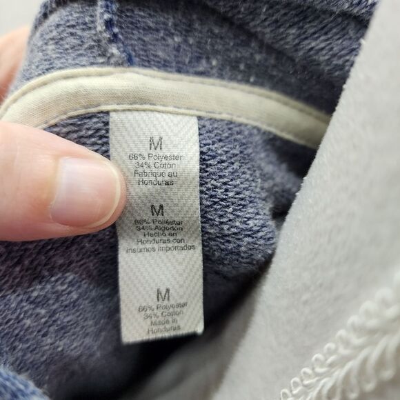 Vintage Brand Blue Penn State University Hooded Sweatshirt Size Medium - Picture 6 of 9